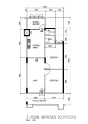Blk 5 Lorong Lew Lian (Serangoon), HDB 3 Rooms #572247841
